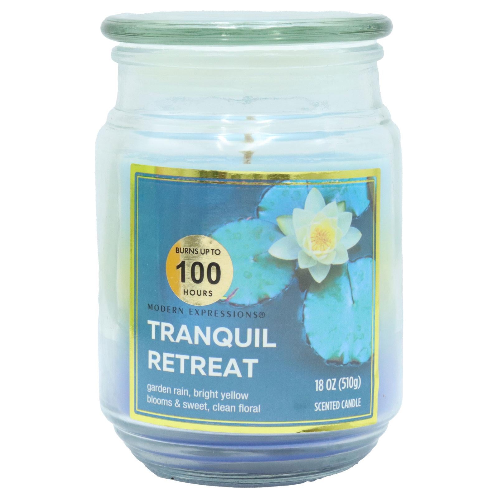 Candle Jar 18oz Tranquil Retreat( 18 OZ Candle Jar 18oz Tranquil Retreat( 18 OZ